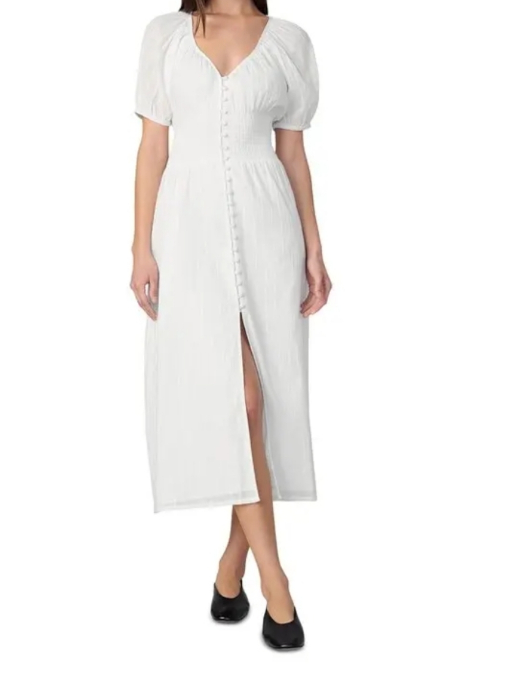 NWT JOE's The Monet Midi White Dress Size M